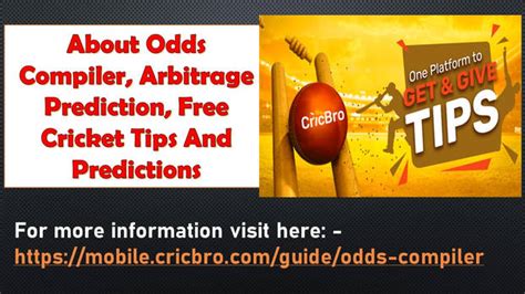 Odds compiler .